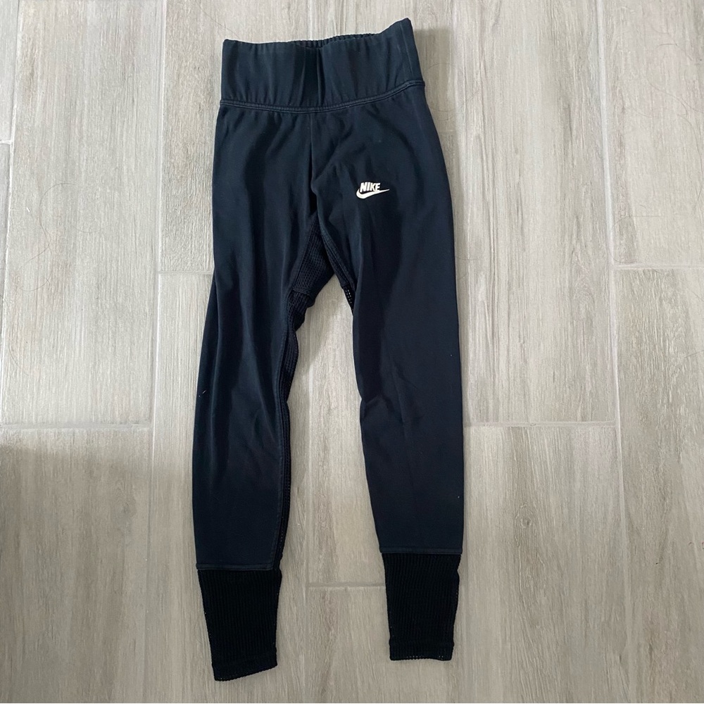 Nike Black Netted Leggings